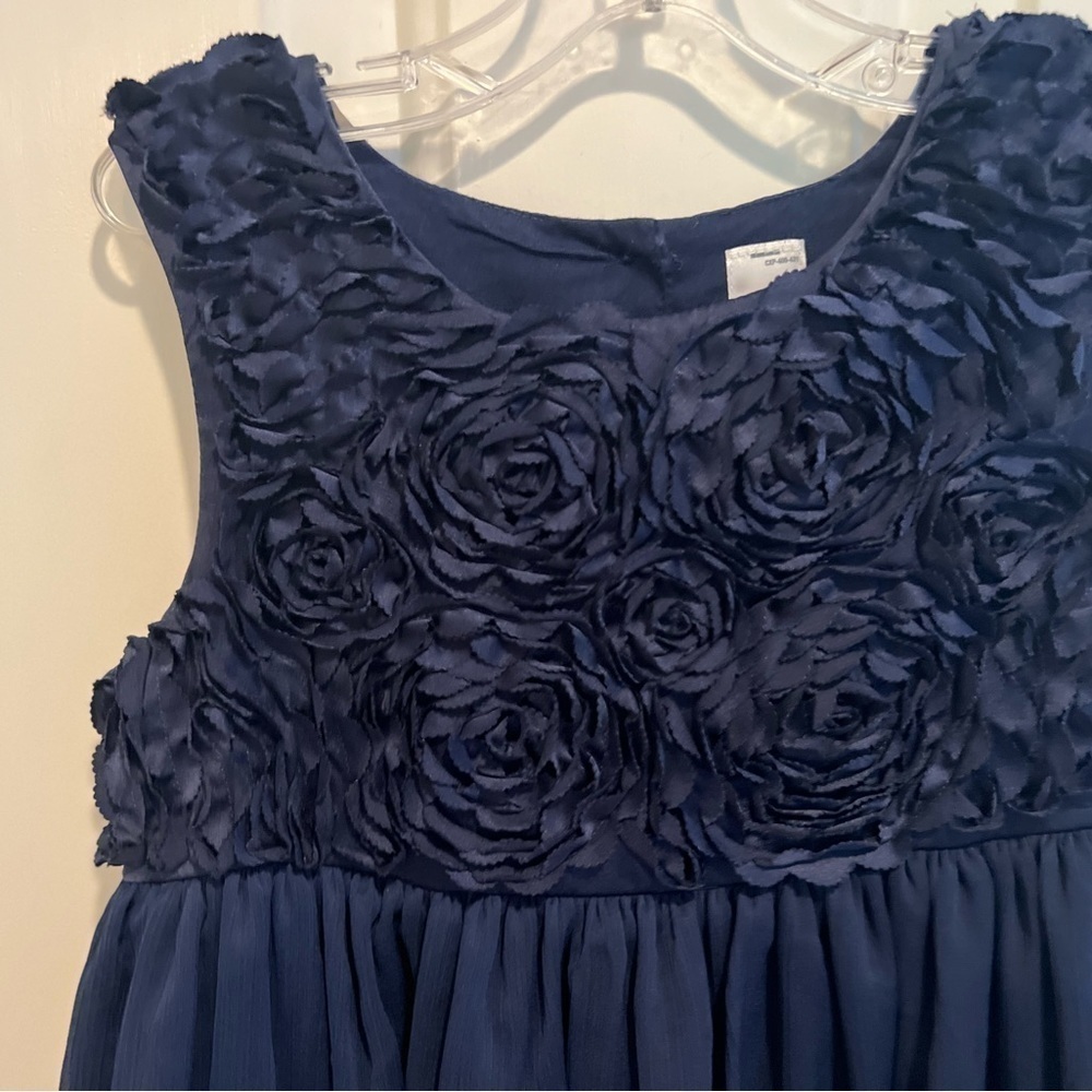 🌟SALE🌟 Carter navy blue girls dress - Picture 3 of 4